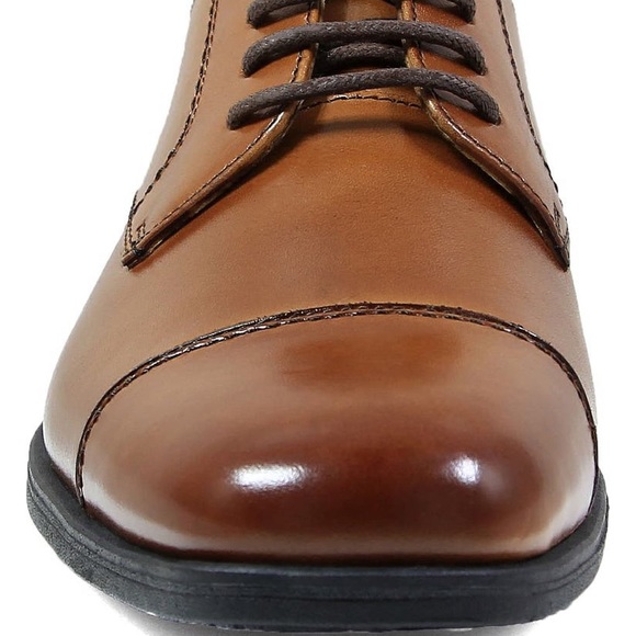 NWT Dress shoes cap toe derby lil boys size 13 - Picture 4 of 7